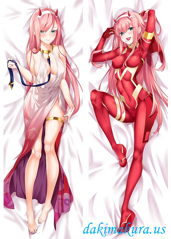 Zero Two 002 DARLING in the FRANXX Anime Dakimakura Japanese Love Body Pillow Case